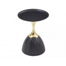 Стол журнальный SIGNAL PIANA черный/золотой 38/50